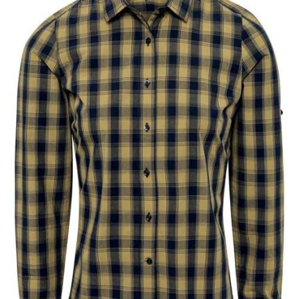 Women's Mulligan Check Cotton Dress Shirt