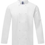 Unisex Ten Studded Front Chef Coat