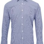 Men's Microcheck Gingham Cotton Shirt