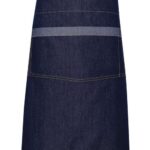 Domain Contrast Denim Waist Apron