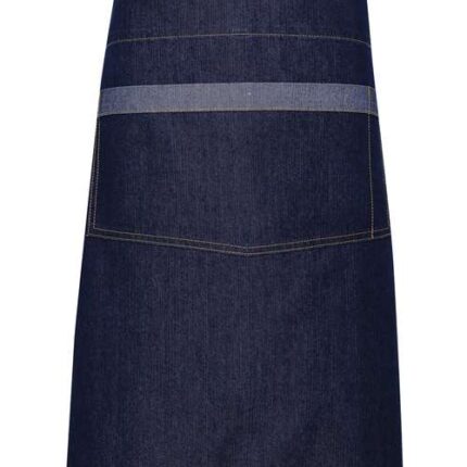 Domain Contrast Denim Waist Apron