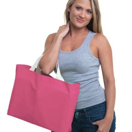USA-Made Canvas Medium Gusset Tote Bag
