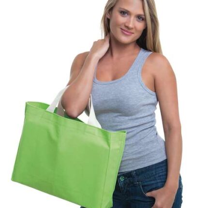 USA-Made Canvas Medium Gusset Tote Bag