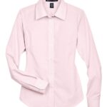 Women's Crown Collection® Gingham Check Woven Dress Shirt