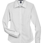 Women's Crown Collection® Gingham Check Woven Dress Shirt