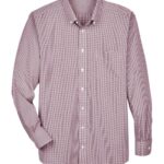 Men's Crown Collection® Gingham Check Woven Dress Shirt