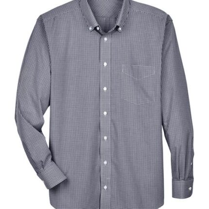 Men's Crown Collection® Gingham Check Woven Dress Shirt