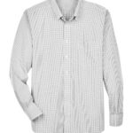 Men's Crown Collection® Gingham Check Woven Dress Shirt