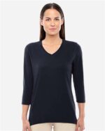 Women's Perfect Fit™ Bracelet-Length V-Neck Top - Image 2