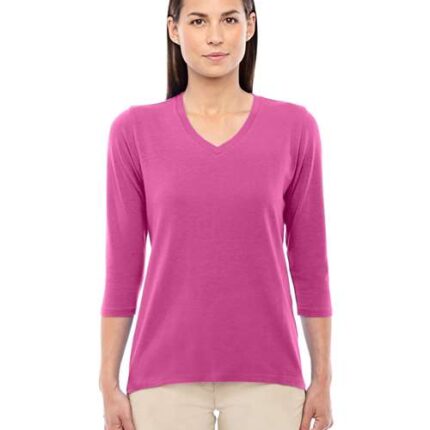 Women's Perfect Fit™ Bracelet-Length V-Neck Top