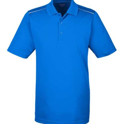 Men's Radiant Performance Piqué Polo with Reflective Piping