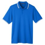 Men's CrownLux Performance® Plaited Tipped Polo