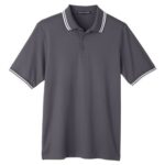 Men's CrownLux Performance® Plaited Tipped Polo