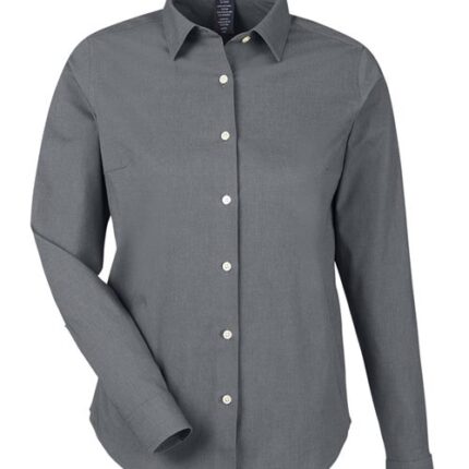Women's CrownLux Performance® Spencer Poplin Dress Shirt