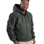 Men's Heartland Washed Cotton Duck Hooded Jacket