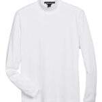 Unisex Sueded Jersey Mock Neck T-Shirt