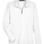 Women's CrownLux Performance® Plaited Long Sleeve Polo