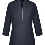 Women's Perfect Fit™  Three-Quarter Sleeve Crepe Tunic