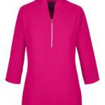 Women's Perfect Fit™  Three-Quarter Sleeve Crepe Tunic