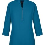 Women's Perfect Fit™  Three-Quarter Sleeve Crepe Tunic