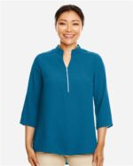 Women's Perfect Fit™  Three-Quarter Sleeve Crepe Tunic - Image 2