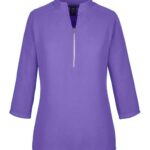 Women's Perfect Fit™  Three-Quarter Sleeve Crepe Tunic