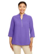 Women's Perfect Fit™  Three-Quarter Sleeve Crepe Tunic - Image 2