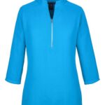Women's Perfect Fit™  Three-Quarter Sleeve Crepe Tunic