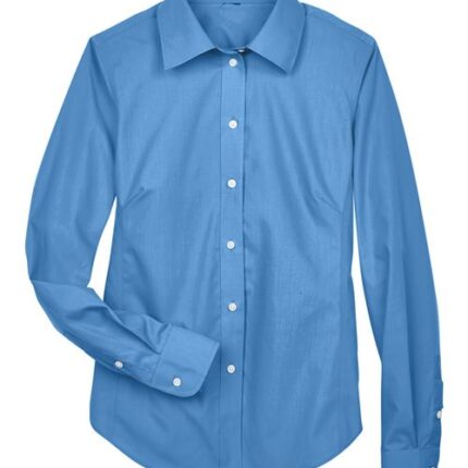 Women's Crown Collection® Broadcloth Woven Dress Shirt