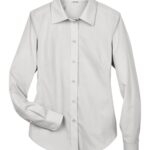 Women's Crown Collection® Broadcloth Woven Dress Shirt