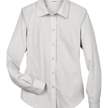 Women's Crown Collection® Broadcloth Woven Dress Shirt