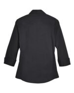 Women's Perfect Fit™ Three-Quarter Sleeve Stretch Poplin Dress Shirt - Image 2