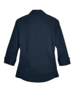 Women's Perfect Fit™ Three-Quarter Sleeve Stretch Poplin Dress Shirt - Image 2