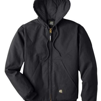 Men's Tall Highland Washed Cotton Duck Hooded Jacket