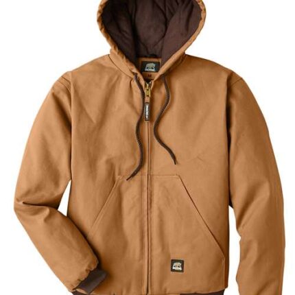 Men's Tall Highland Washed Cotton Duck Hooded Jacket