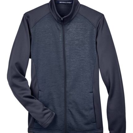Women's Newbury Colorblock Mélange Fleece Full-Zip Jacket