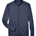 Men's Newbury Colorblock Mélange Fleece Full-Zip jacket