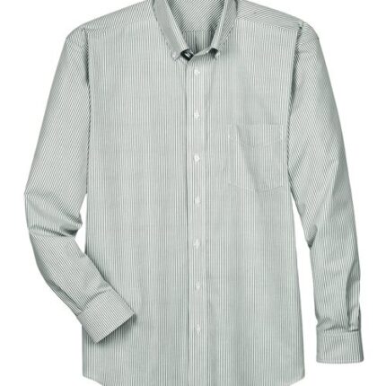 Men's Crown Collection® Banker Stripe Woven Dress Shirt