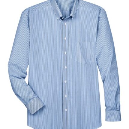 Men's Crown Collection® Banker Stripe Woven Dress Shirt