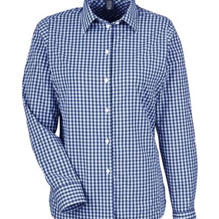 Women's CrownLux Performance® Gingham Dress Shirt