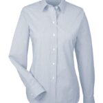 Women's Crown Collection® Striped Woven Dress Shirt