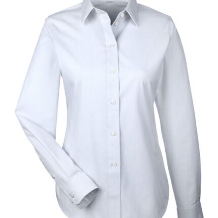 Women's Crown Collection® Striped Woven Dress Shirt