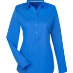 Women's Perfect Fit™ Half-Placket Tunic Dress Shirt
