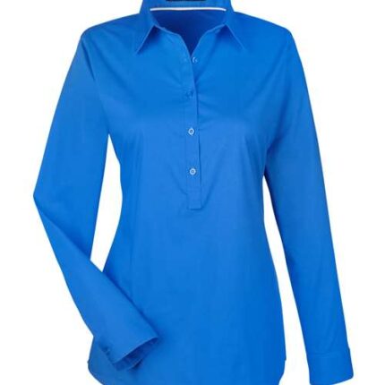 Women's Perfect Fit™ Half-Placket Tunic Dress Shirt