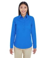 Women's Perfect Fit™ Half-Placket Tunic Dress Shirt - Image 2