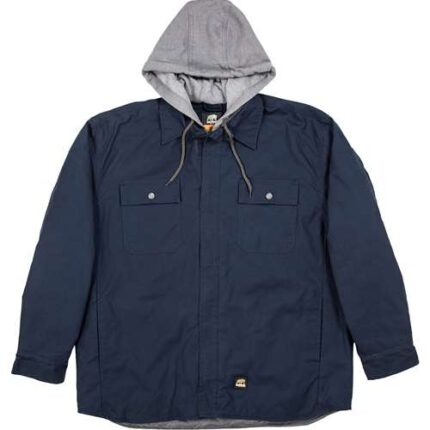 Men's Throttle Hooded Shirt Jacket