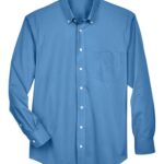 Men's Tall Crown Collection® Broadcloth Woven Dress Shirt