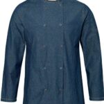 Unisex Denim Chef's Jacket