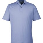 Men's USA Made Mini Stripe Tech Polo