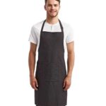 Recycled Pocket Bib Apron